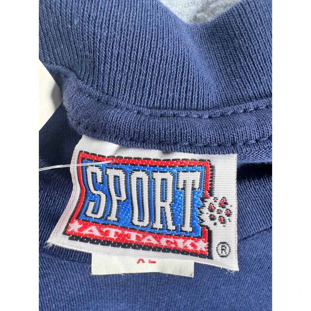 Vintage 1997 Atlanta Braves Fred McGriff Sport Attack T-Shirt NWT Navy XL MLB